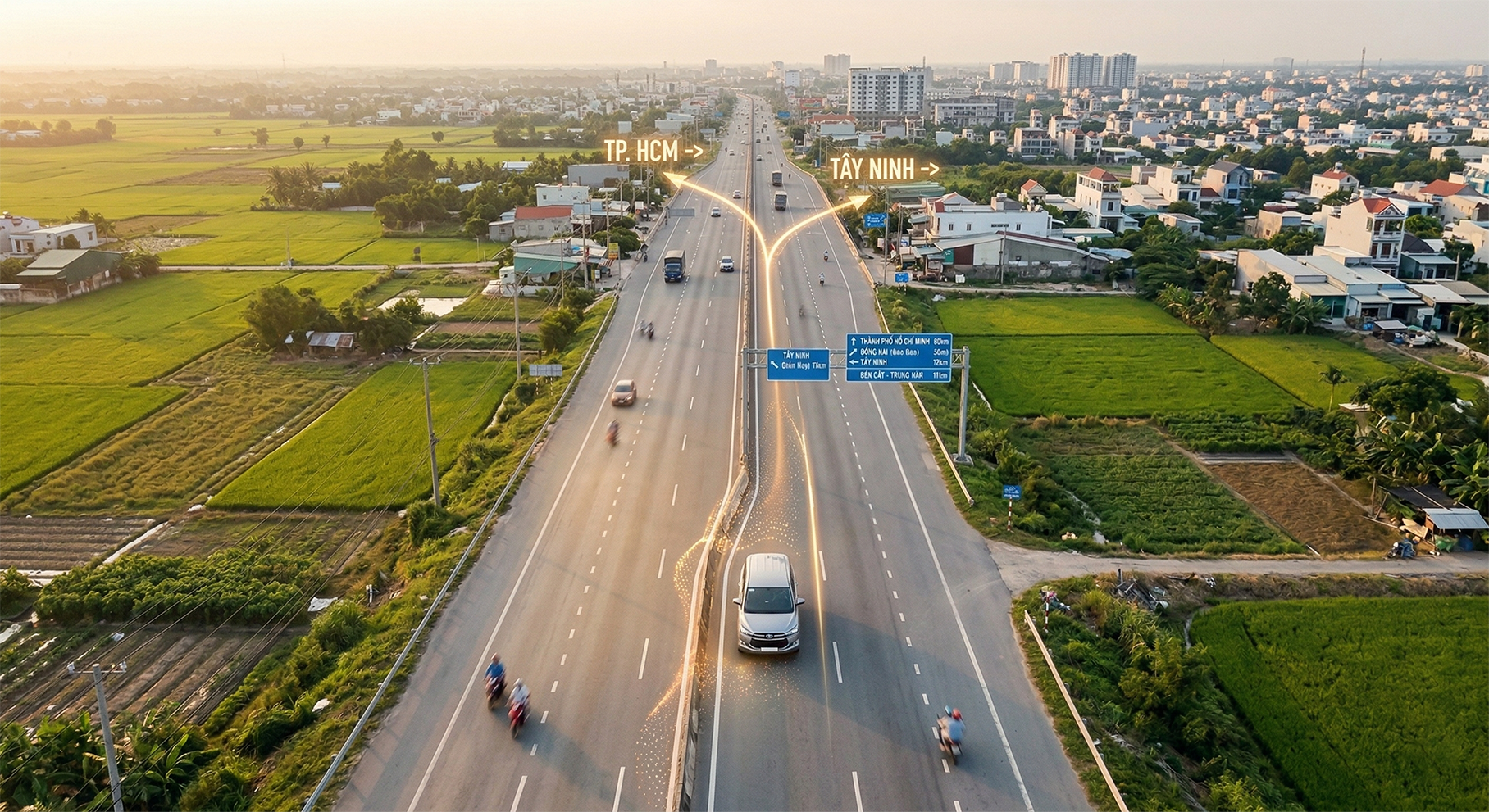 Taxi đường dài từ Bến Cát đi các tỉnh lân cận